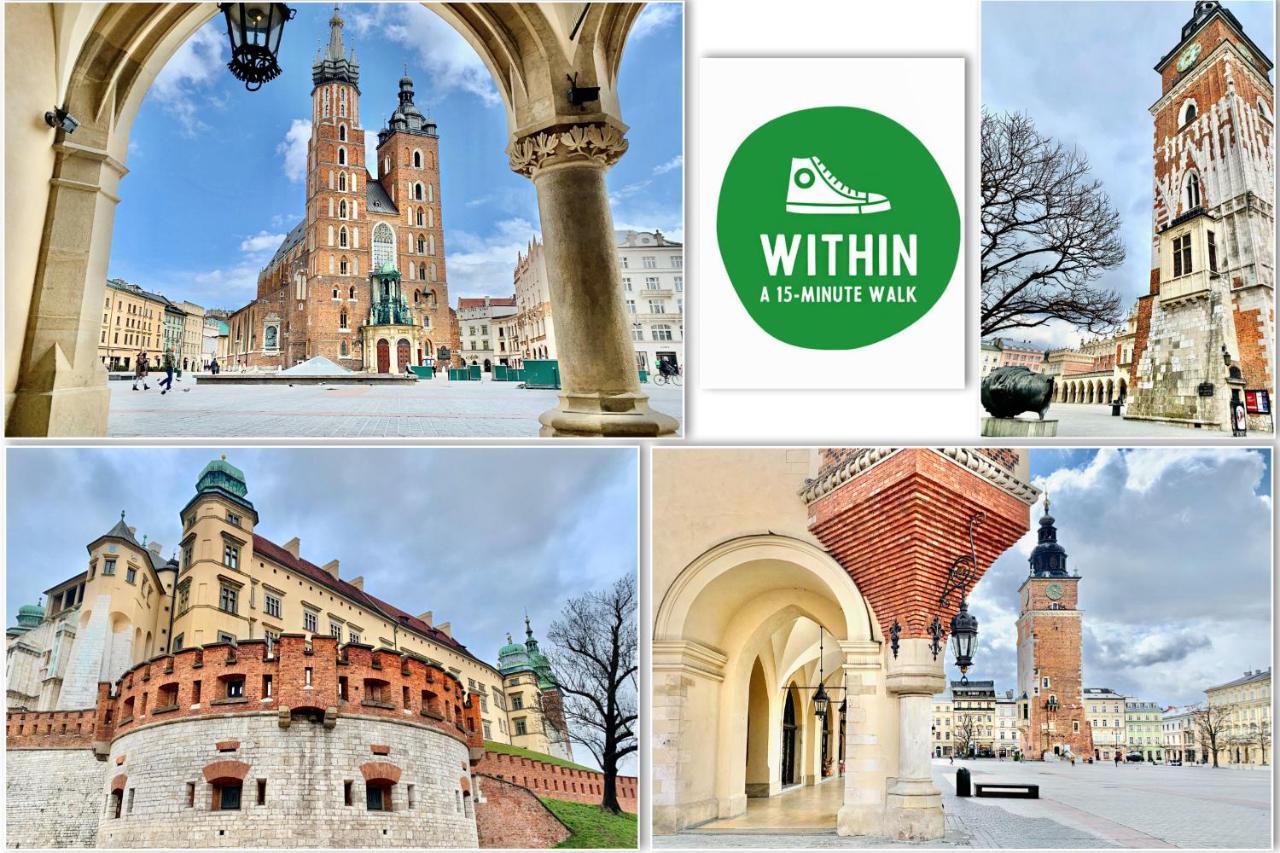 Green Apartments V2,0 #Nowy Square, Kazimierz District Krakow Dış mekan fotoğraf